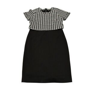 3/$15 THE LETTER black and white dress